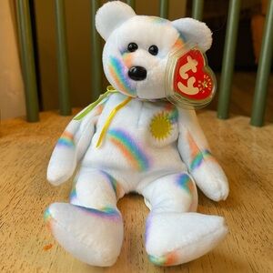 Ty Rainbow Beanie Baby— Cheery